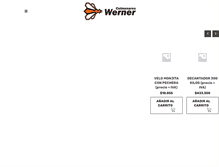 Tablet Screenshot of colmenareswerner.cl